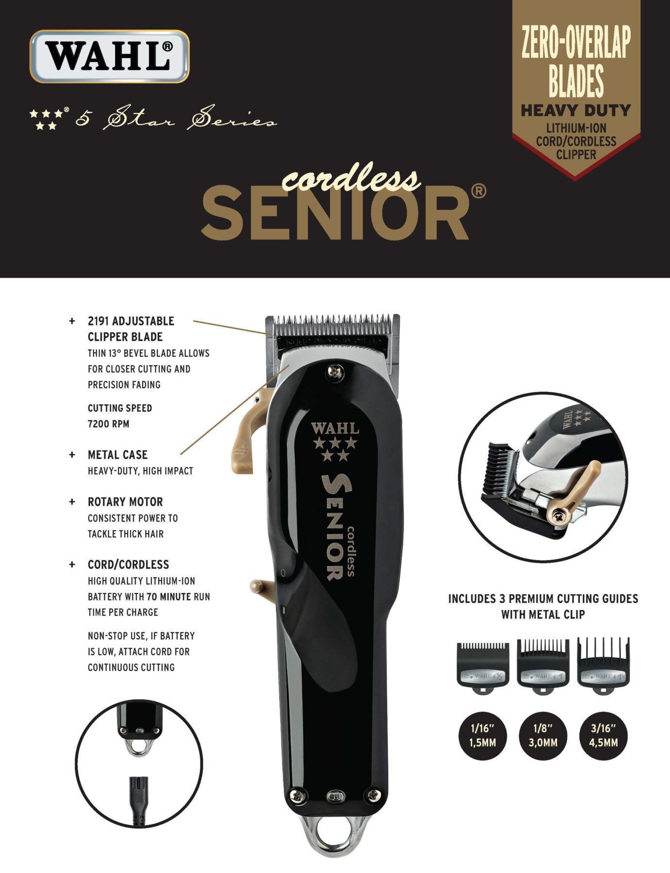 Wahl Senior Cordless
