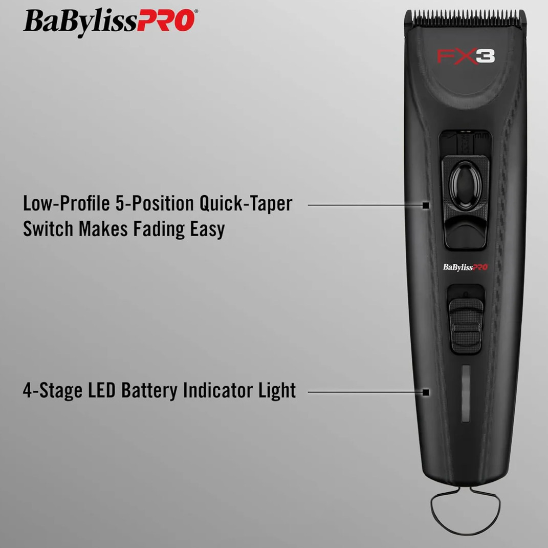 Babyliss FX3 Black Clipper