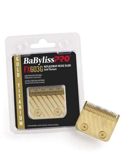 BabylissPro Wedge Blade Gold Titanium FX603G