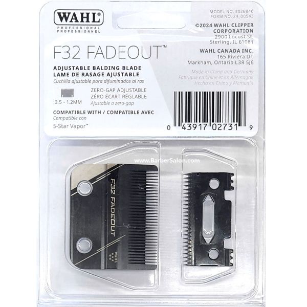Wahl F32 Fadeout Blade