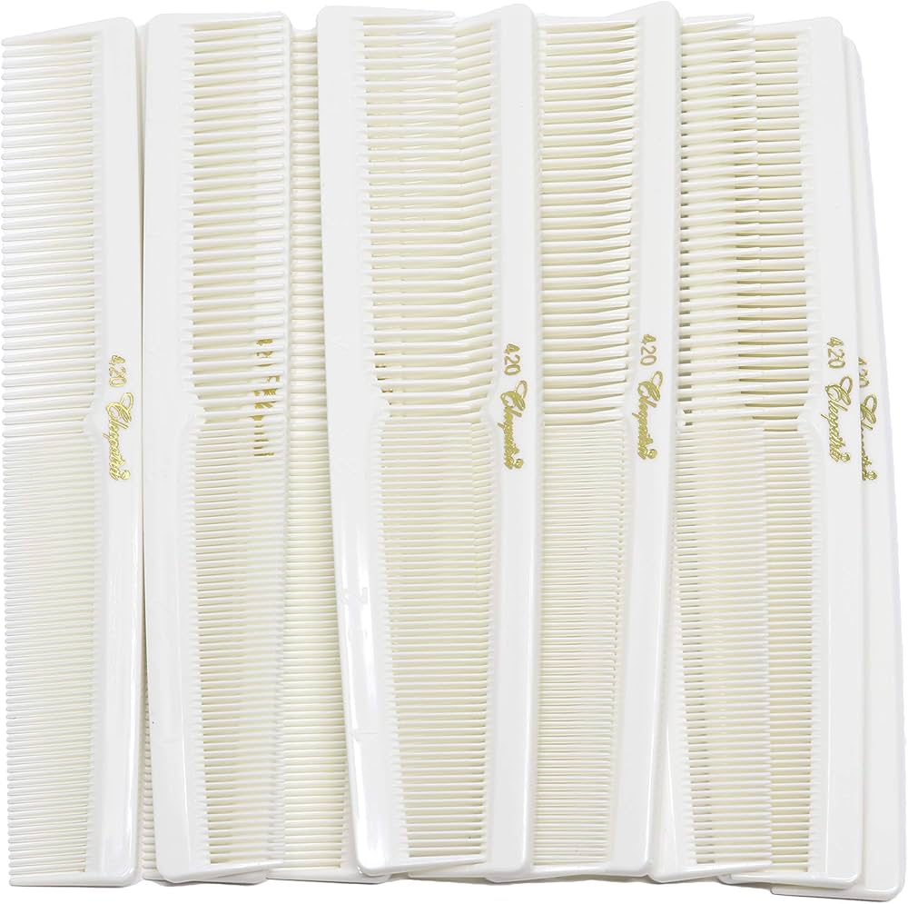 Krest Cleopatra #420 Combs - White