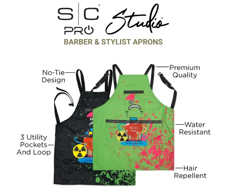 Style Craft Radioactive Apron Black