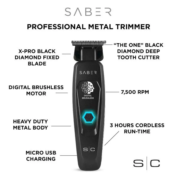 StyleCraft Black Saber Trimmer