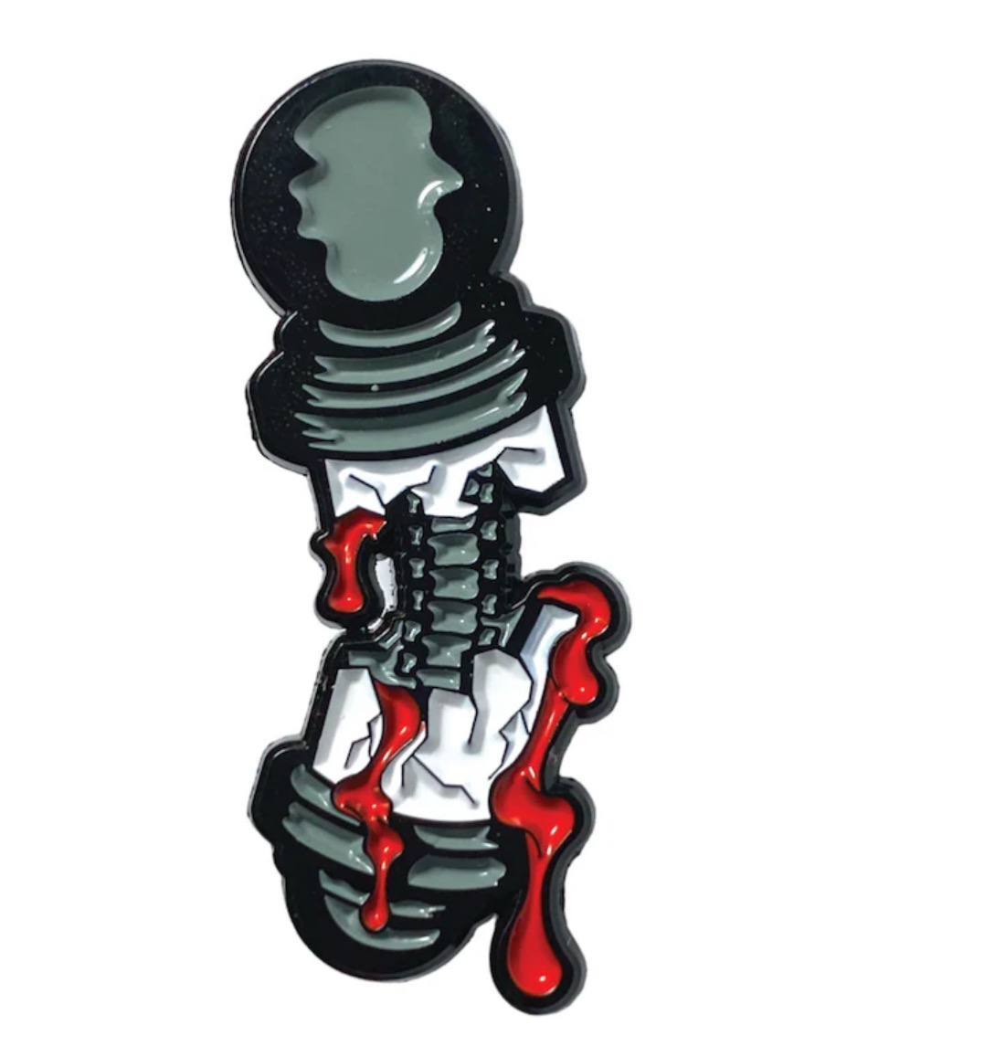 Blood Veins And Bandages Spine Anatomy Pin