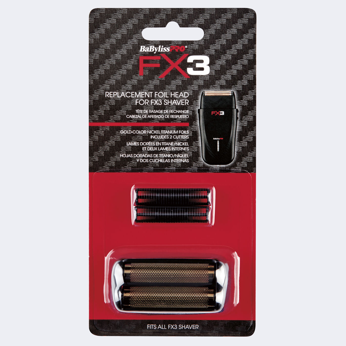 Babyliss FX3 Black Foil & Cutter Replacement