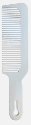 Flat Top Comb White
