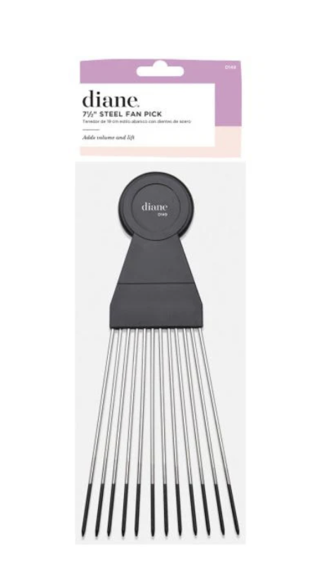 Diane 7 1/2" Steel Fan Pick