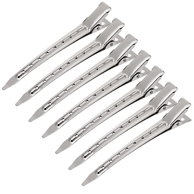 Hairart Metal Duck Bill Clips 12PK