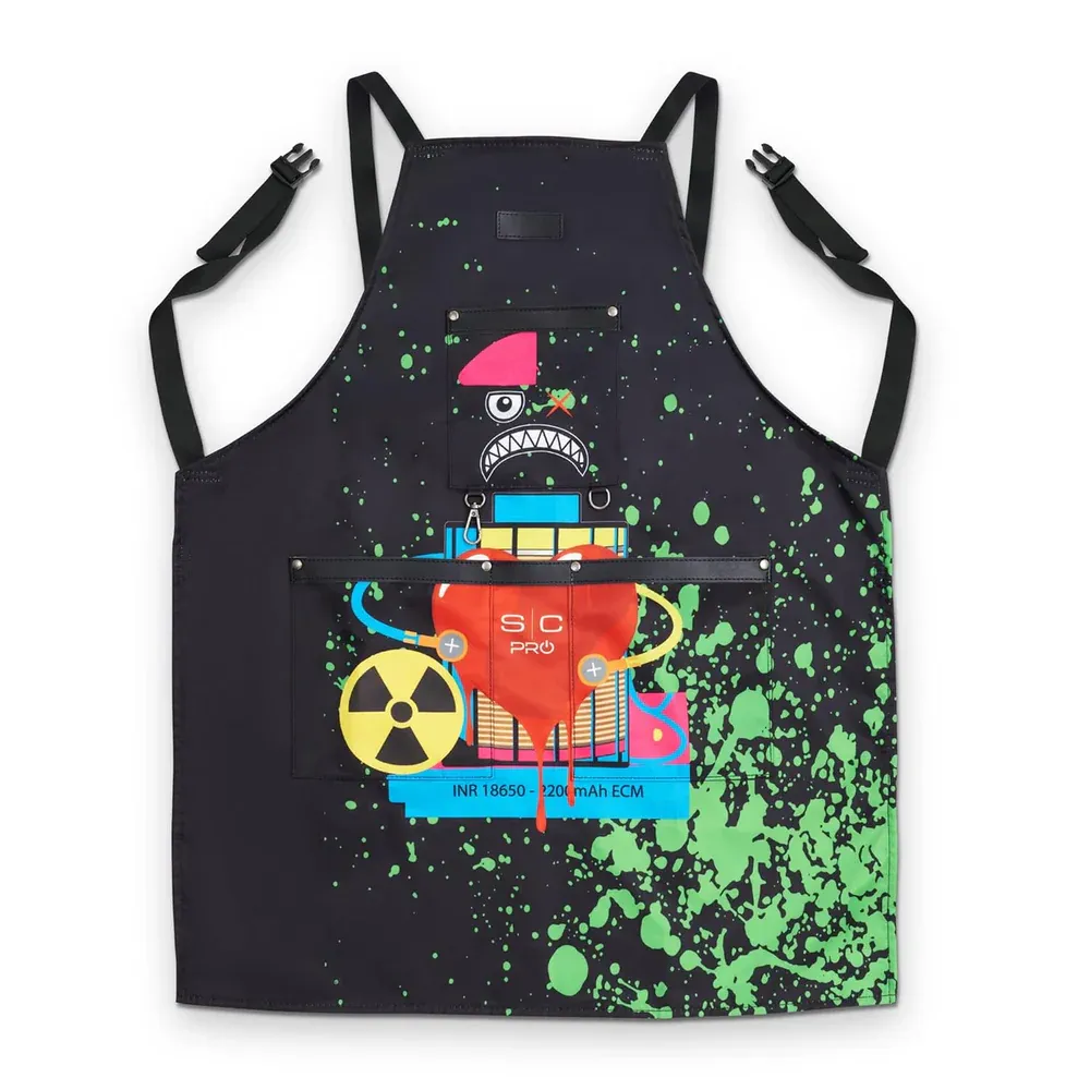 Style Craft Radioactive Apron Black