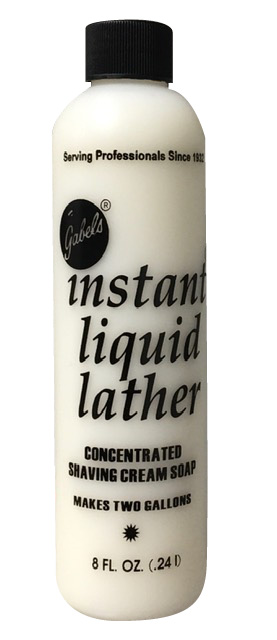 Gabels Instant Liquid Lather 8oz