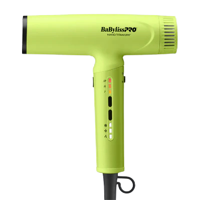 Babyliss Nano Titanium Neon Yellow Dyer